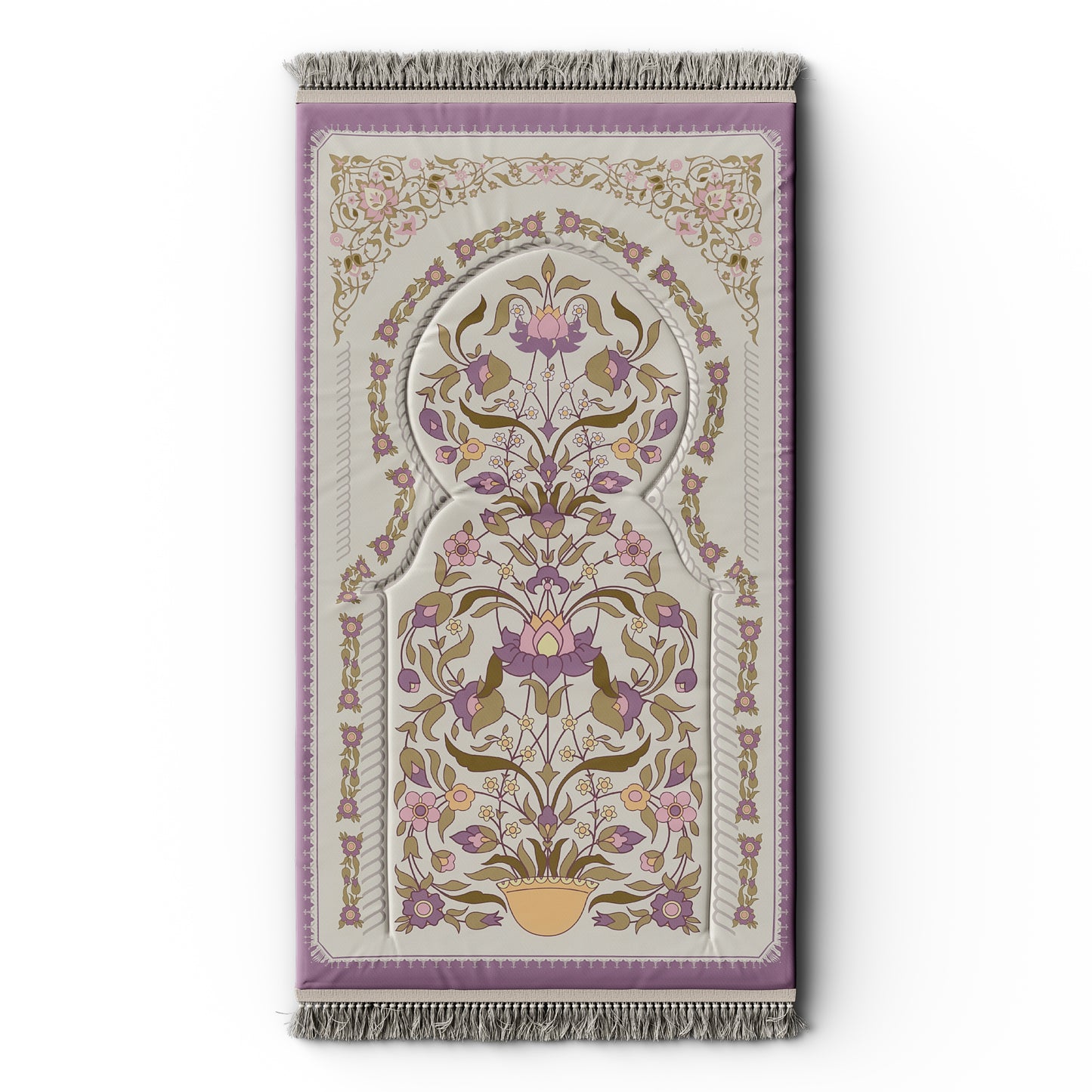 comfort padded mat - salam purple