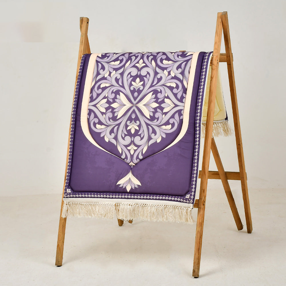 comfort prayer mat iman in violet