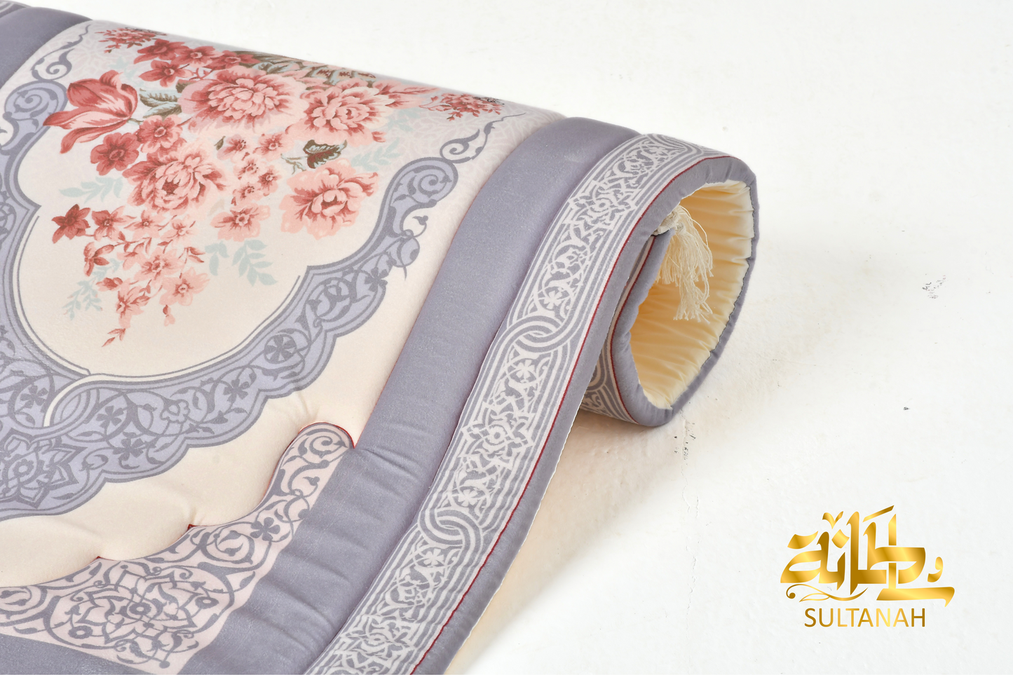 comfort prayer mat zahraa in grey