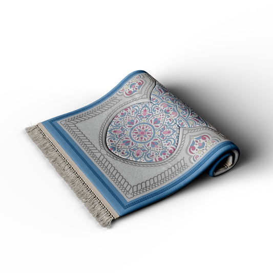 comfort padded mat - hekma blue
